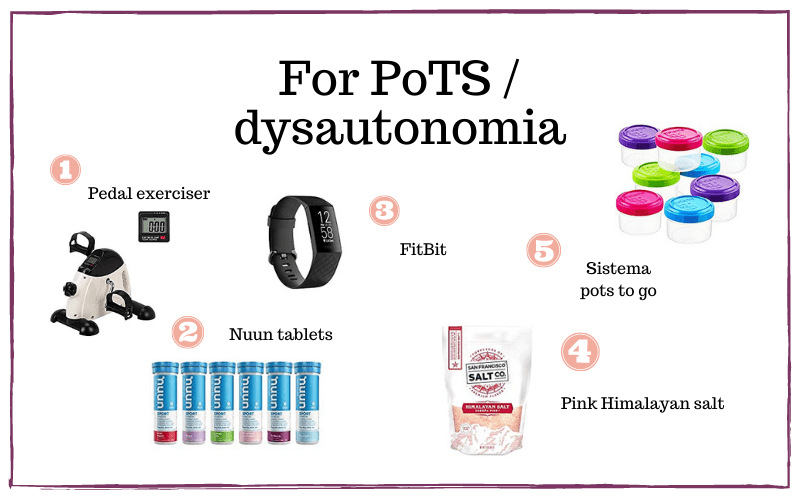 products for PoTS / dysautonomia