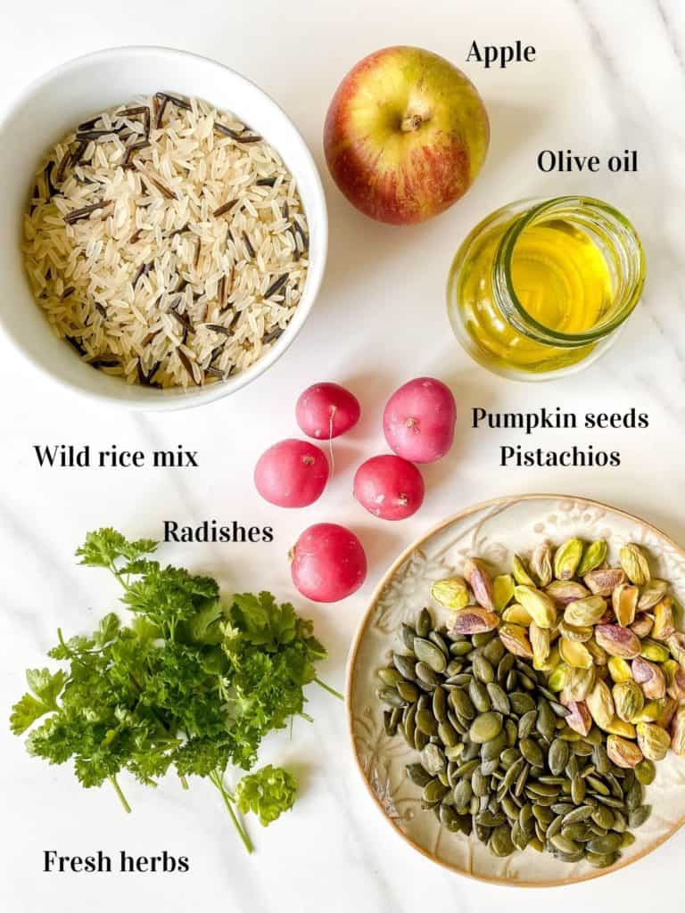 Nutty Wild rice Salad Through The Fibro Fog