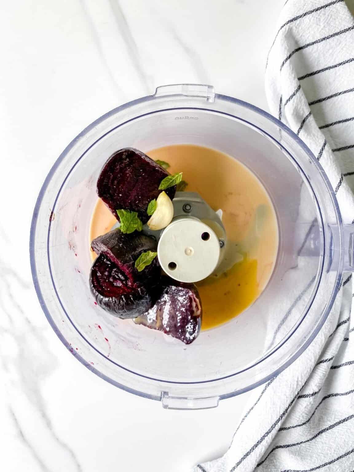 Beetroot Hummus (Without Chickpeas) Through The Fibro Fog