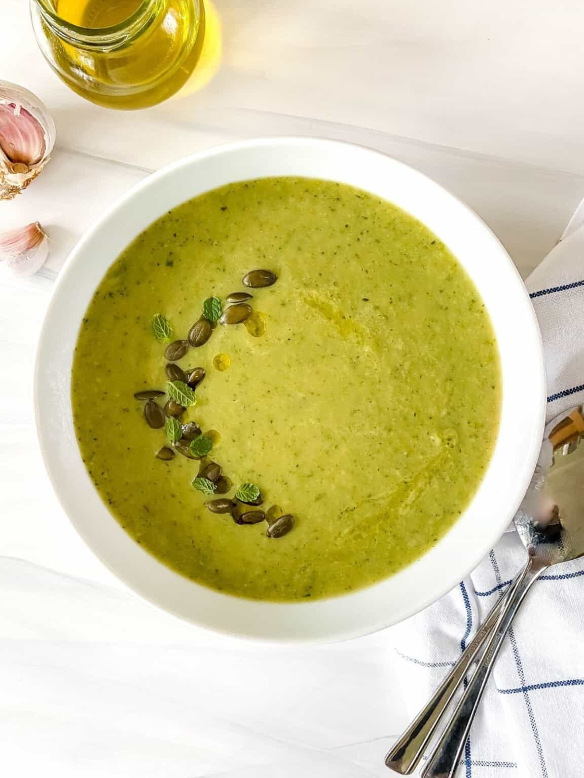 Asparagus Broccoli Soup Through The Fibro Fog