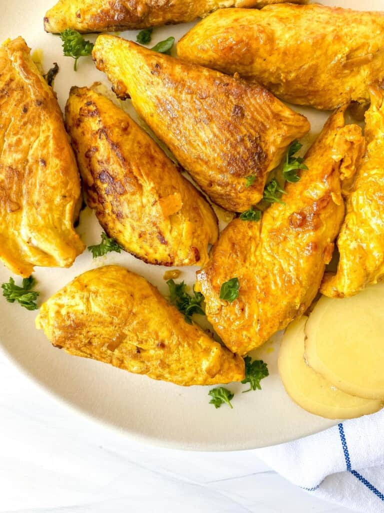 Turmeric Turkey Breast Fillets Through The Fibro Fog