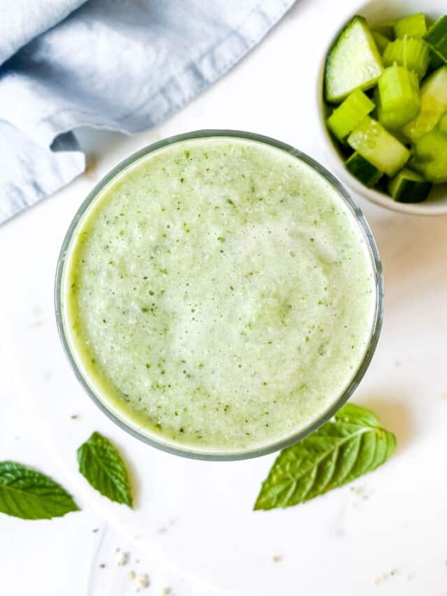 Celery Cucumber Smoothie Through The Fibro Fog