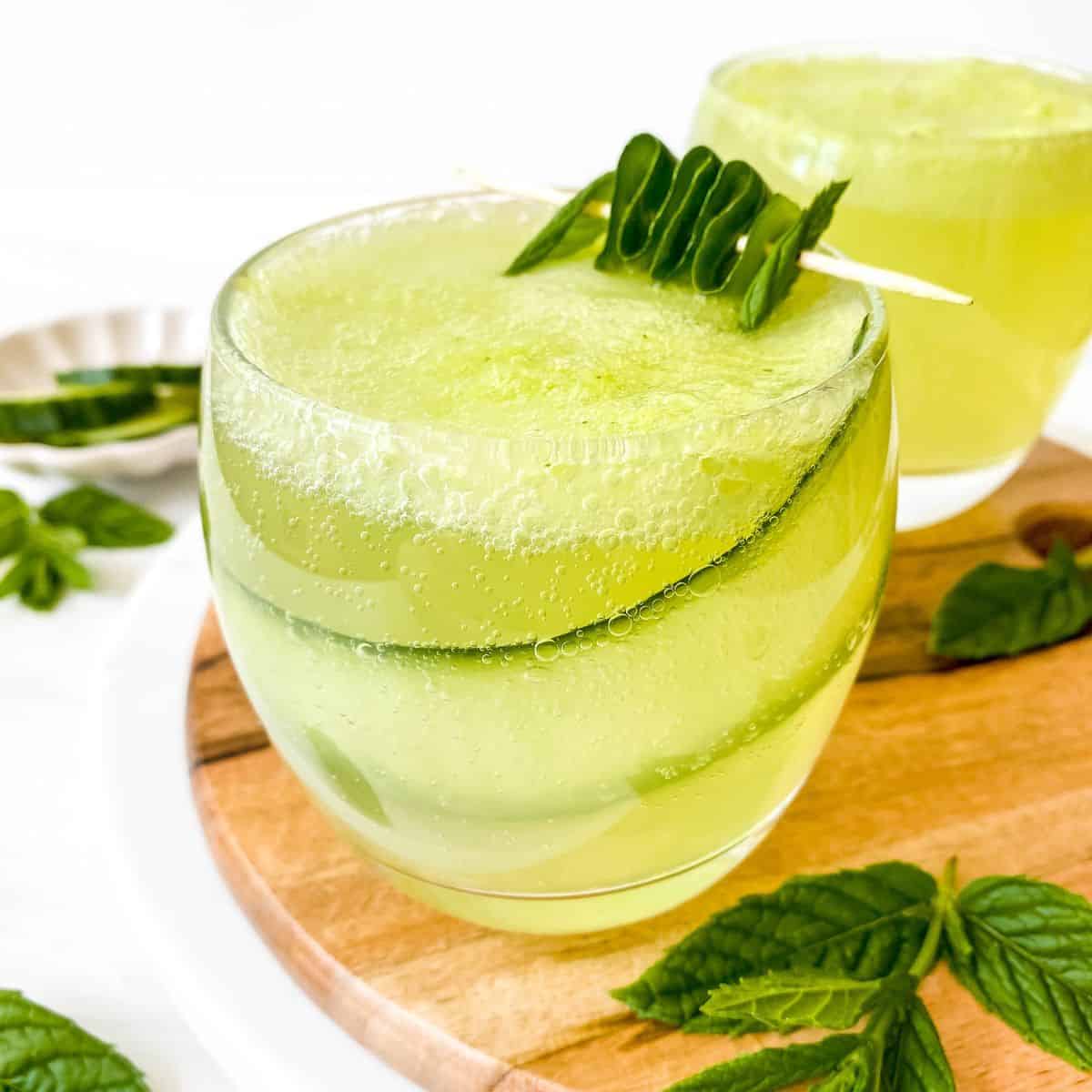 Cucumber Mint Mocktail