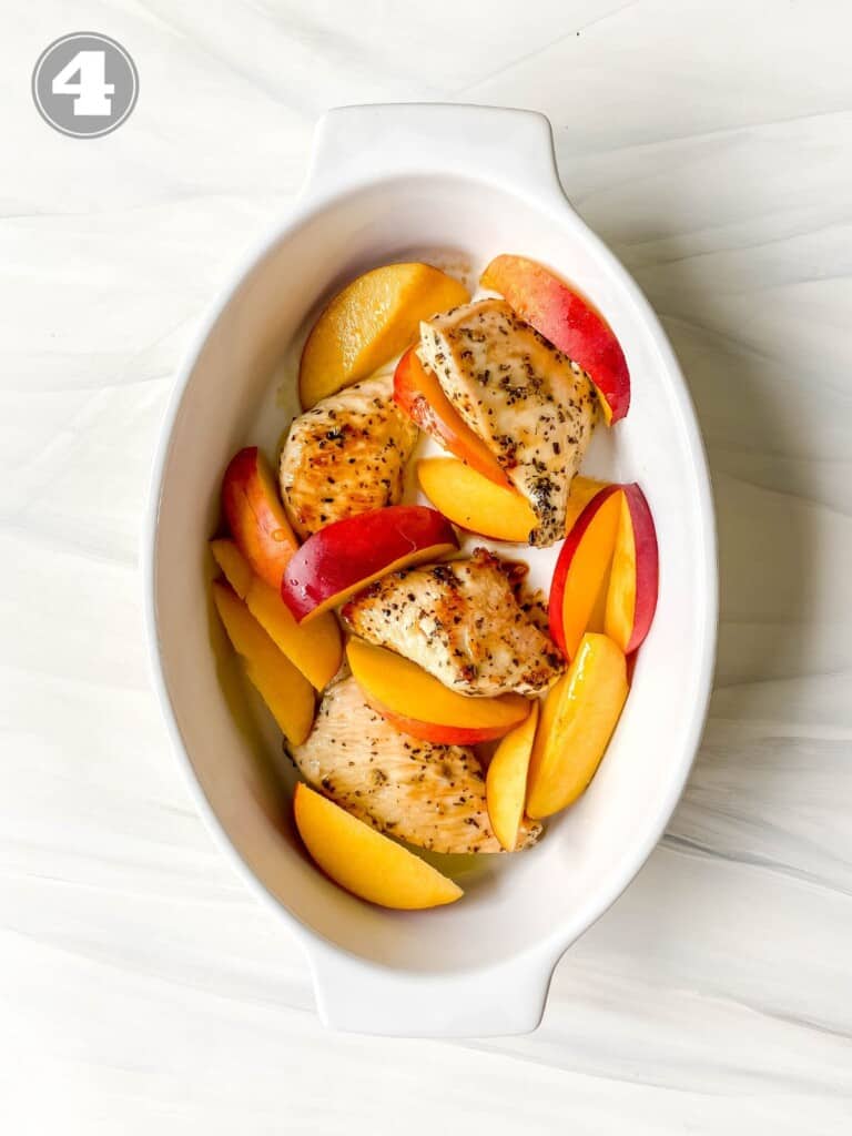 Nectarine Chicken Through The Fibro Fog