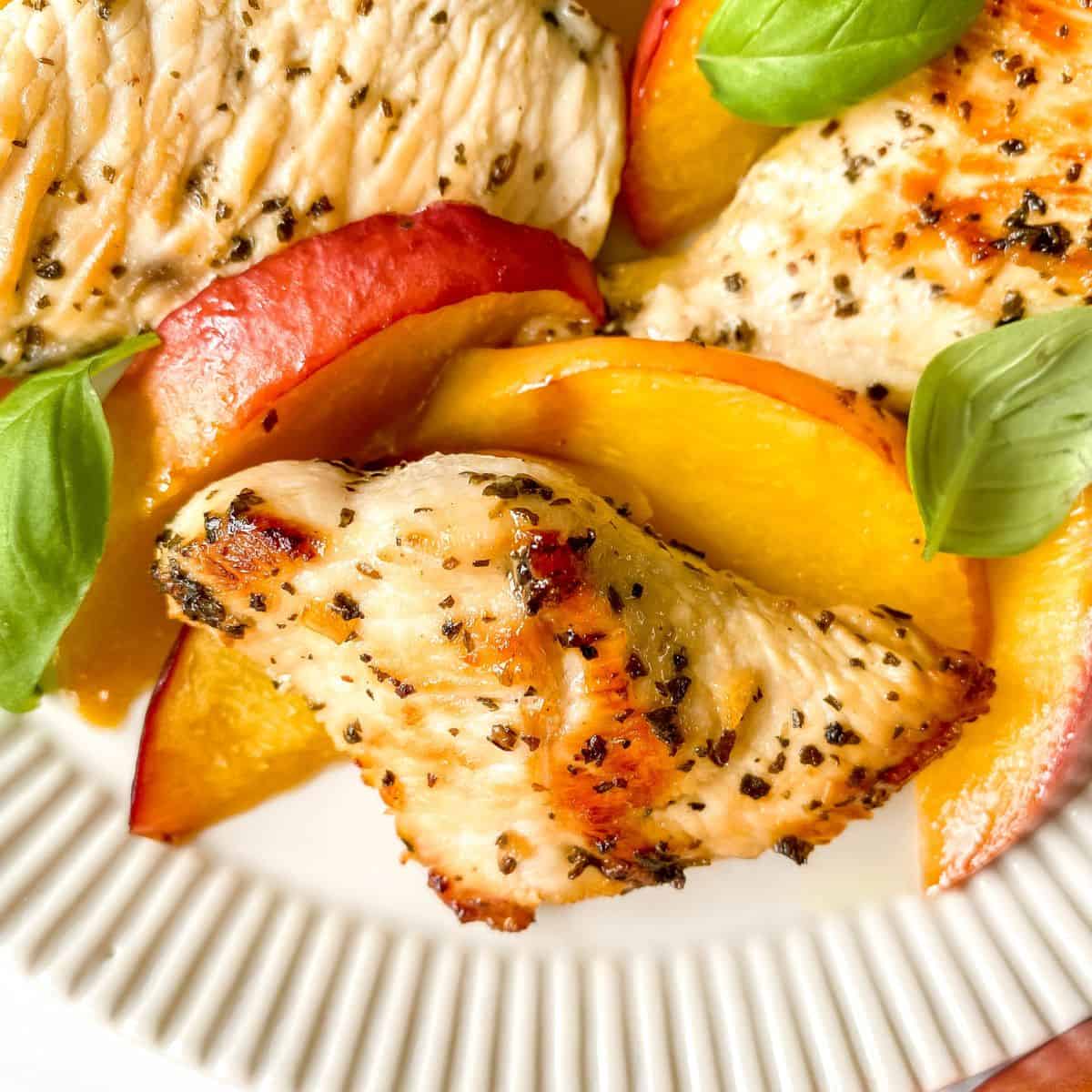 Nectarine Chicken - Through The Fibro Fog