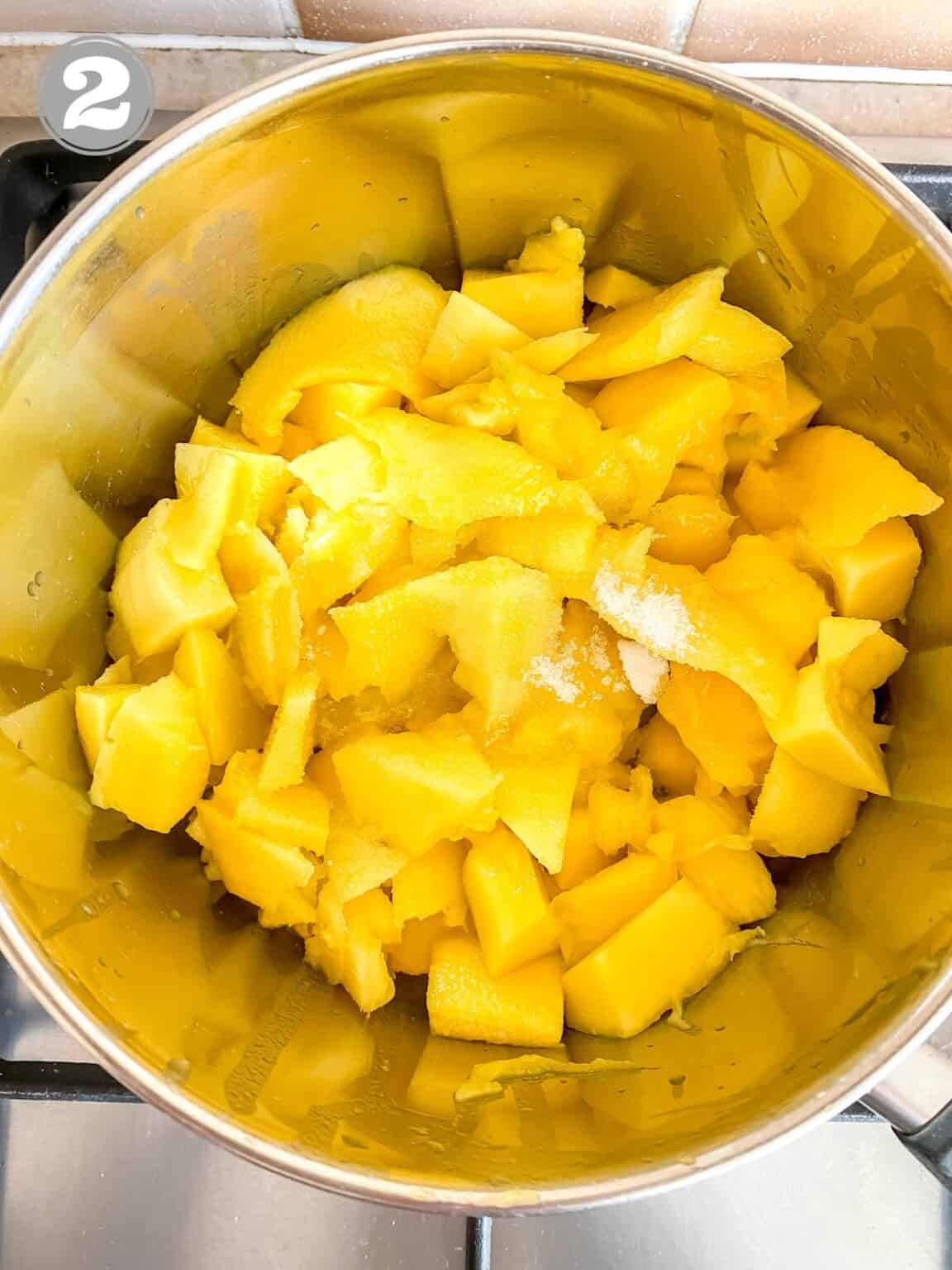 Easy Mango Coulis Through The Fibro Fog