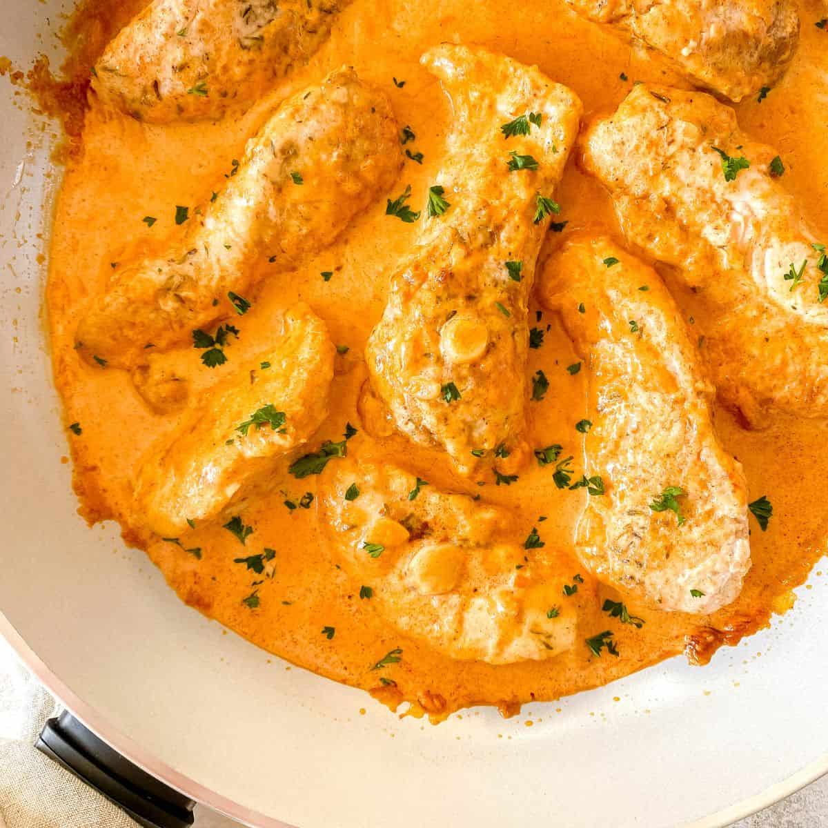 Creamy Paprika Chicken - Through The Fibro Fog
