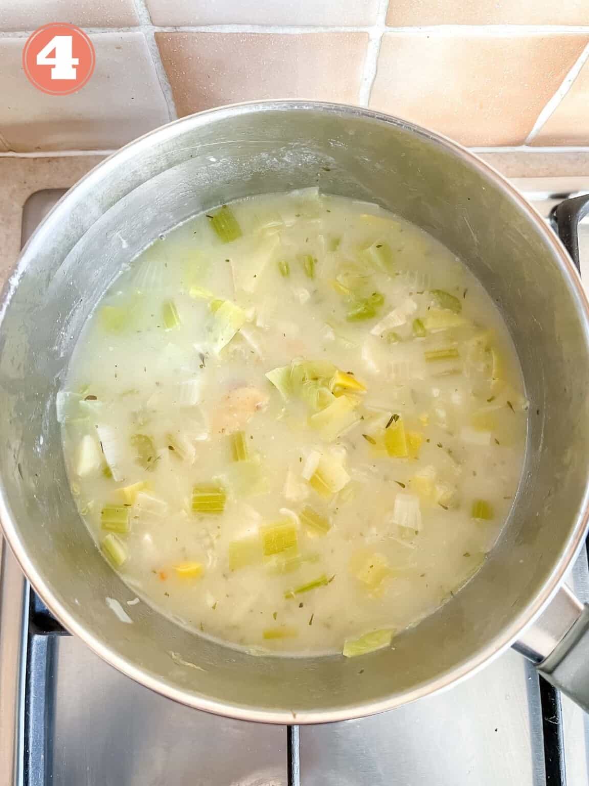 Celery and Leek Soup Through The Fibro Fog
