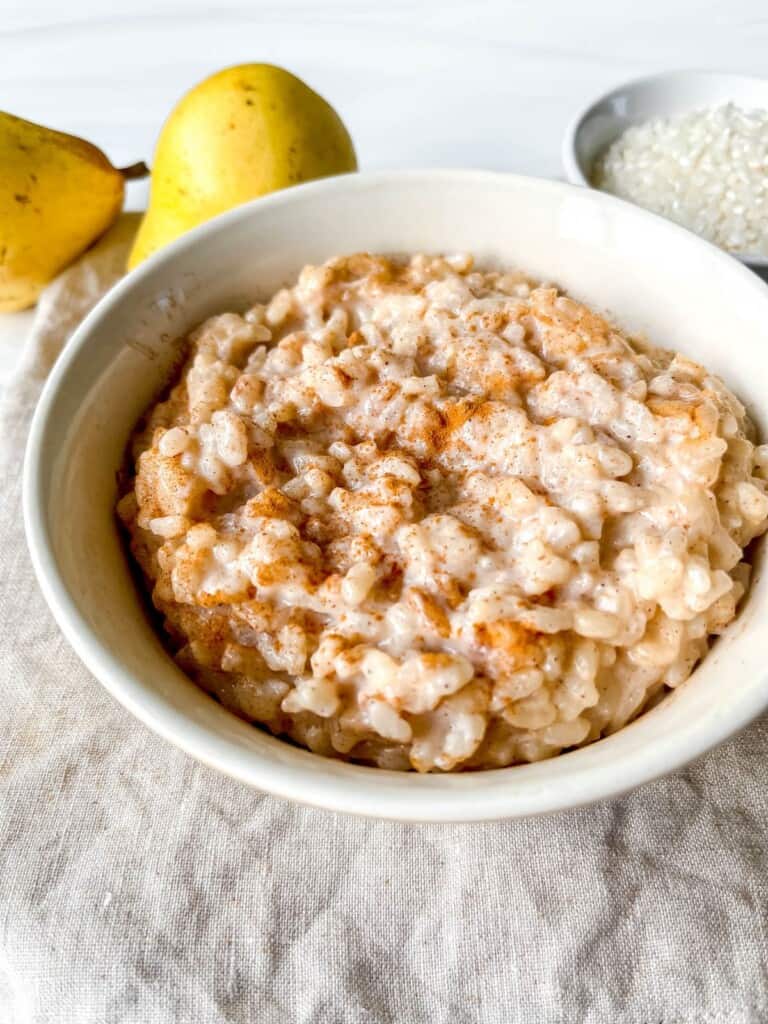 Oat Milk Rice Pudding (Refined Sugar Free) Through The Fibro Fog