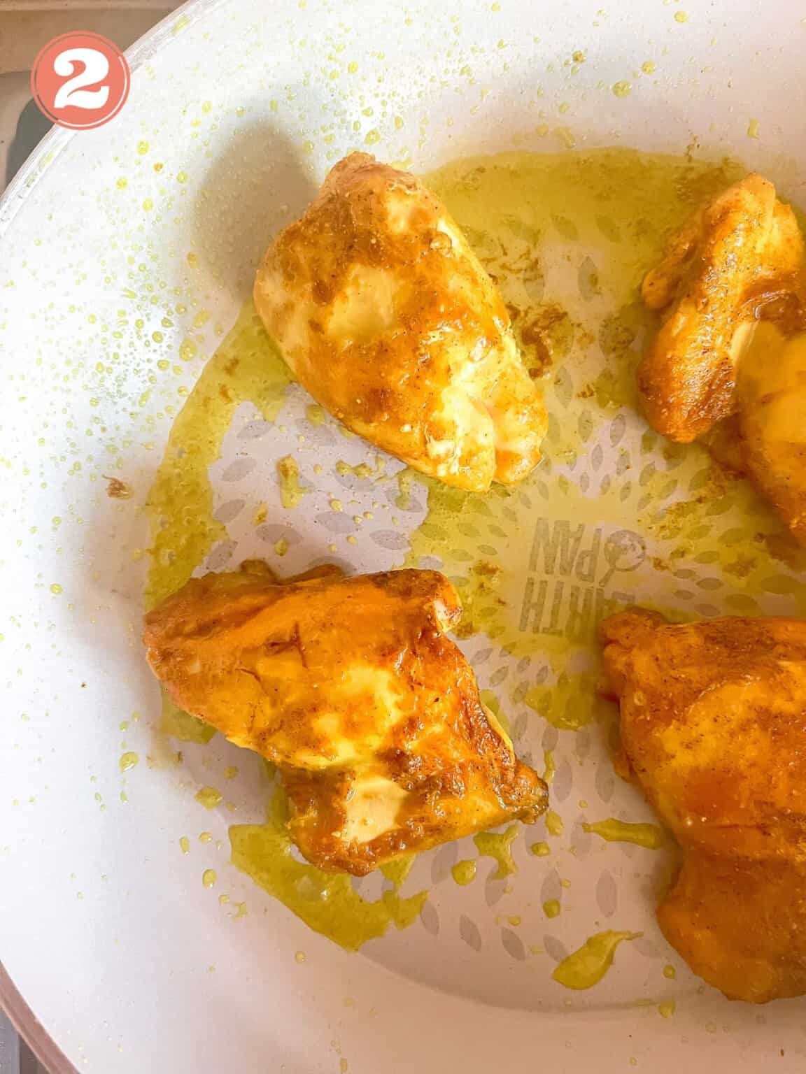 Turmeric Chicken Thighs (Skillet Recipe) Through The Fibro Fog