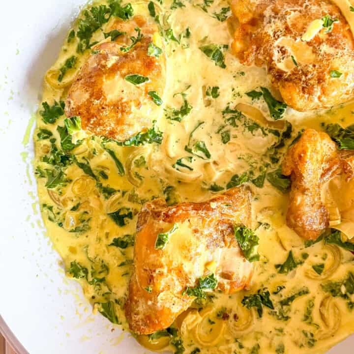 Turmeric Chicken Thighs (Skillet Recipe) Through The Fibro Fog