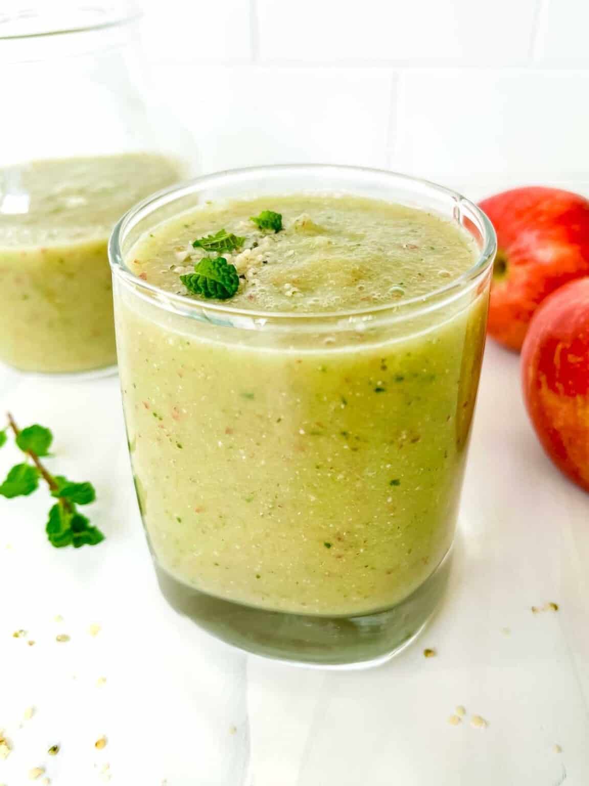 Apple Cucumber Smoothie Through The Fibro Fog