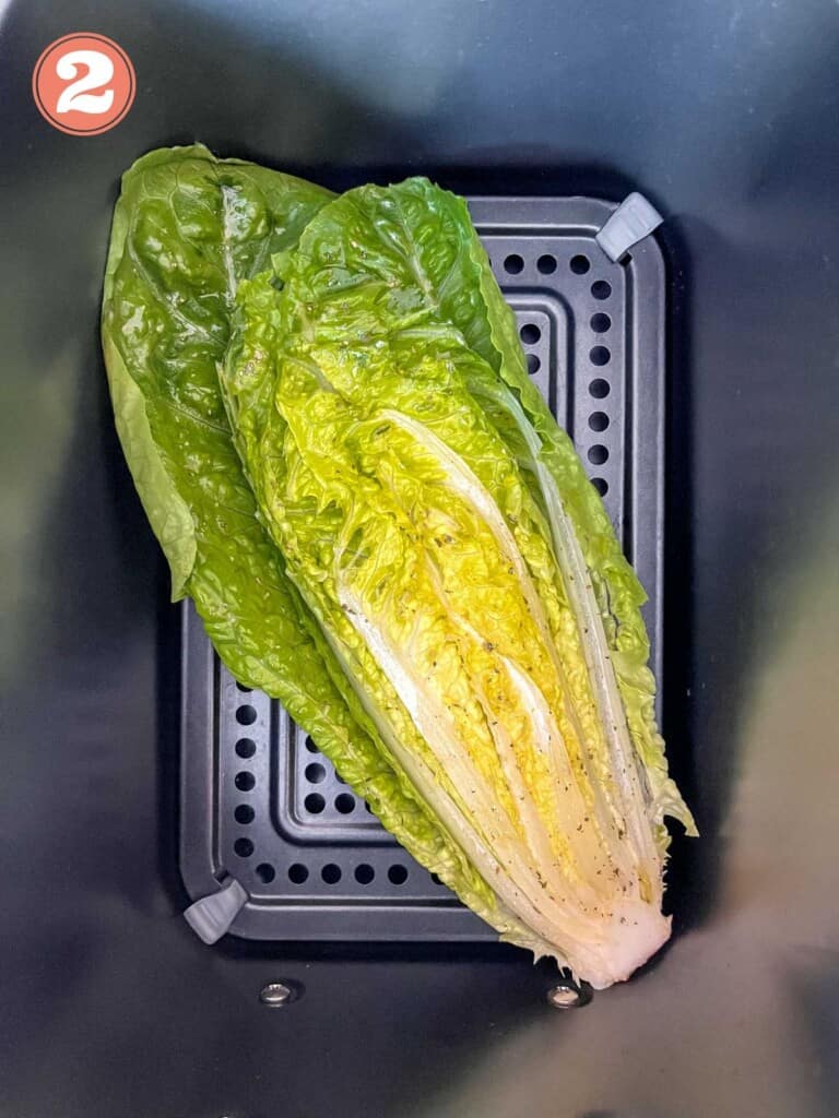 Air Fryer Romaine Lettuce Through The Fibro Fog