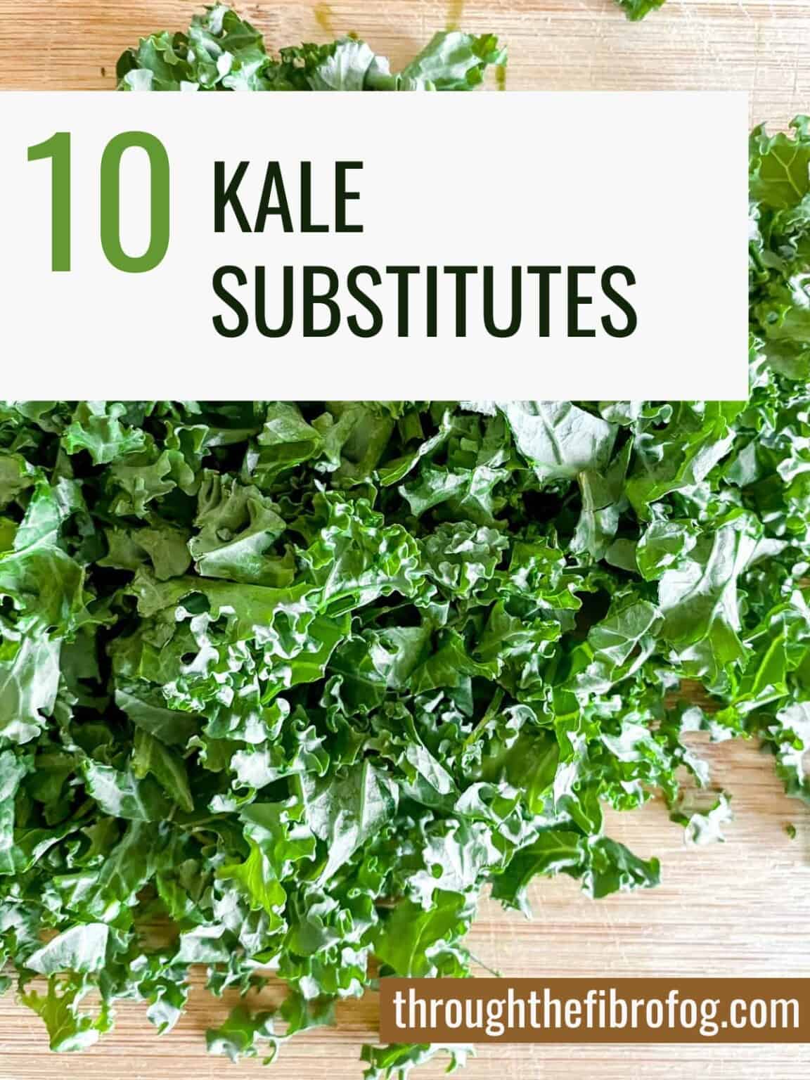 10 Best Kale Substitutes (Healthy Options) Through The Fibro Fog