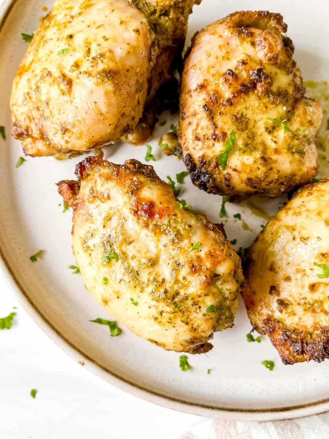 Air Fryer Pesto Chicken Through The Fibro Fog