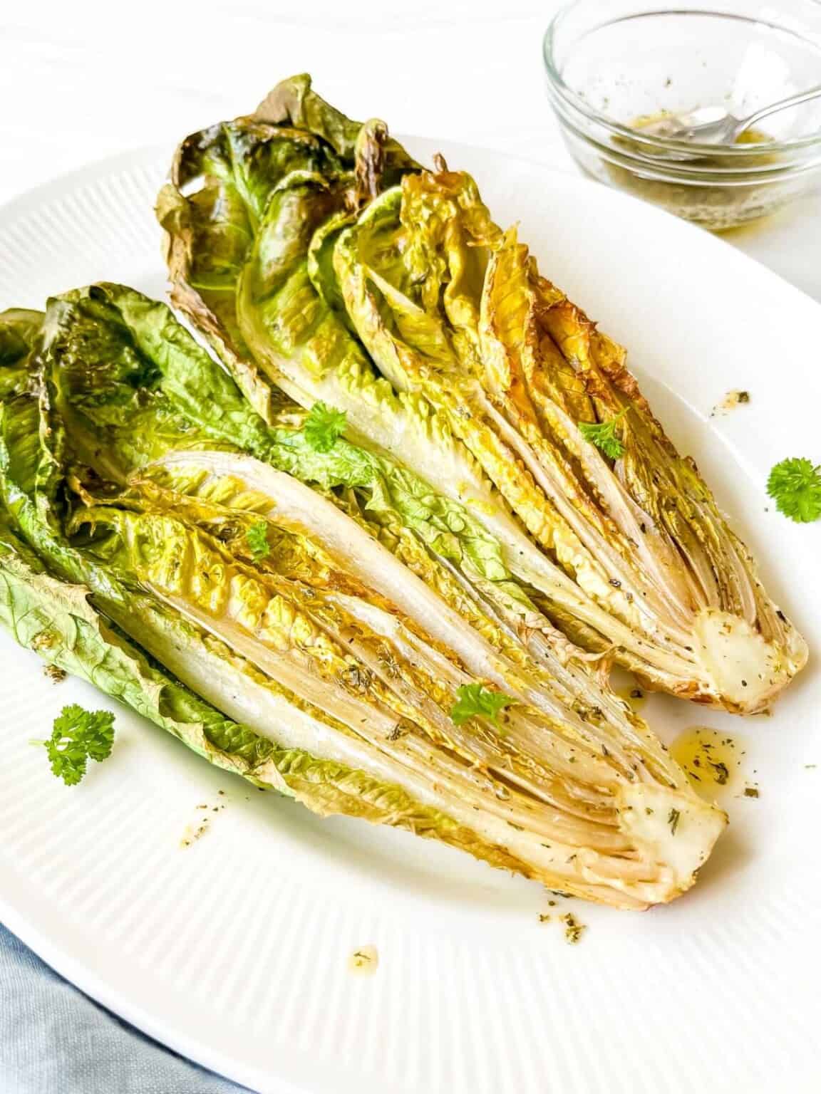 Air Fryer Romaine Lettuce Through The Fibro Fog
