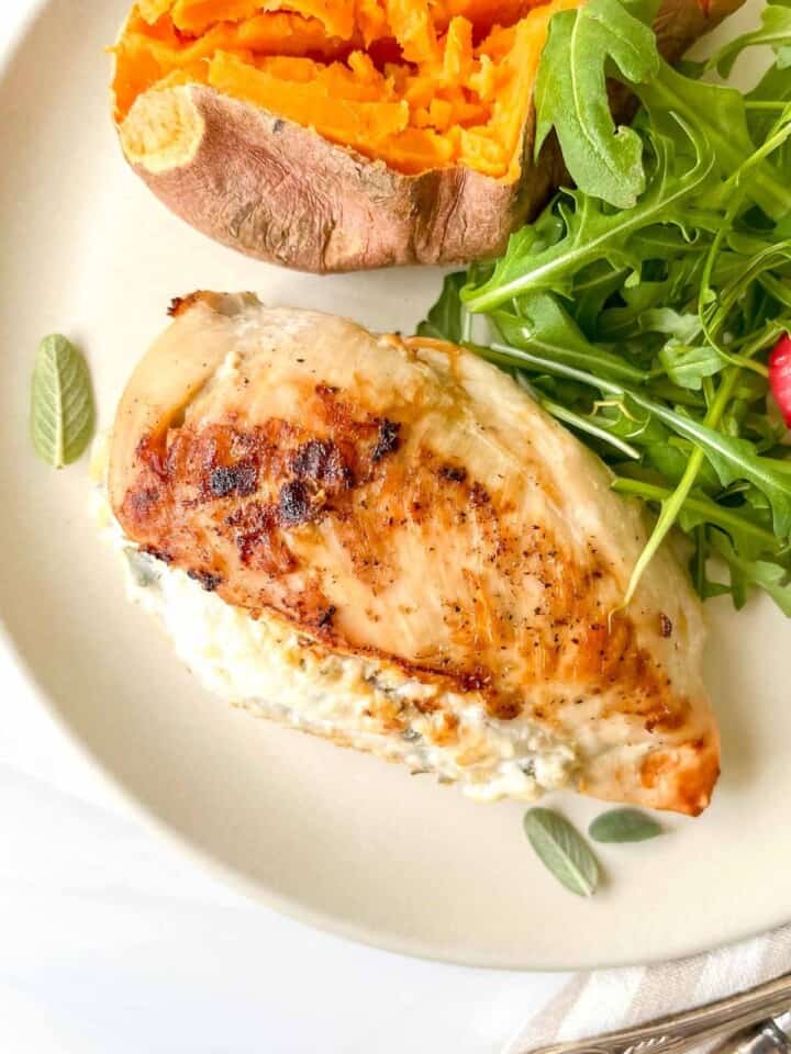 Herb Ricotta Stuffed Chicken Breast Through The Fibro Fog