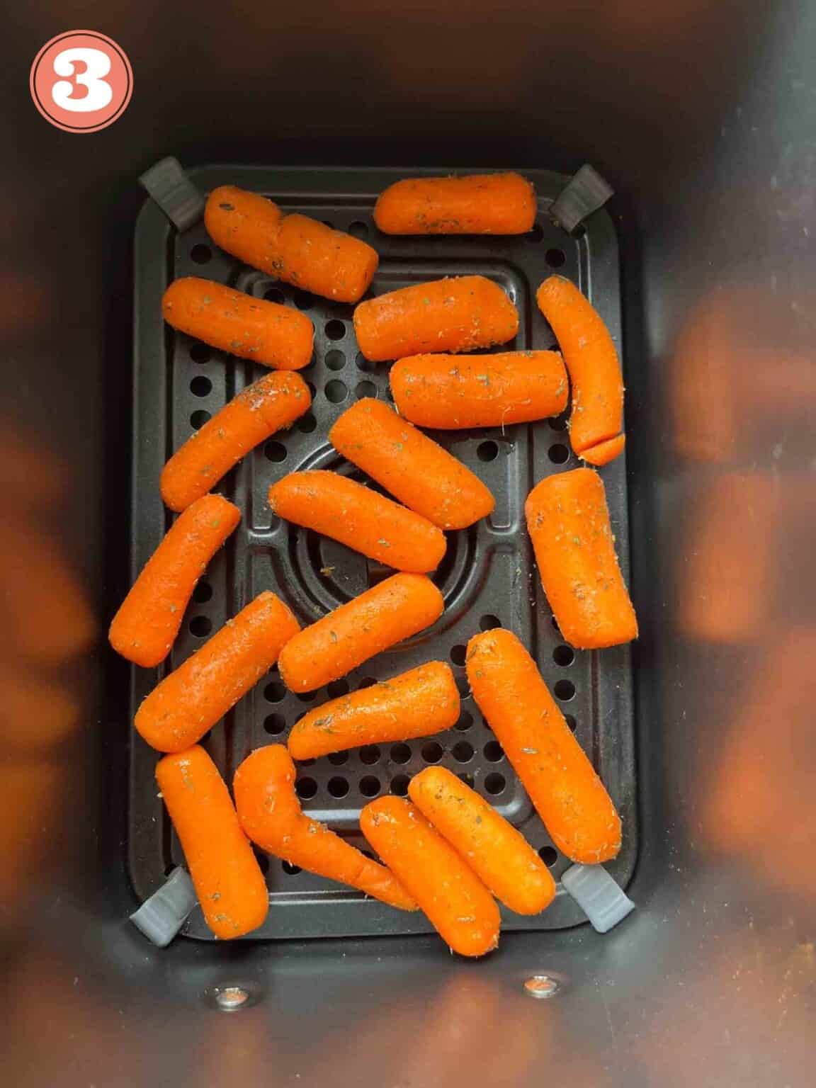 Easy Air Fryer Baby Carrots - Through The Fibro Fog