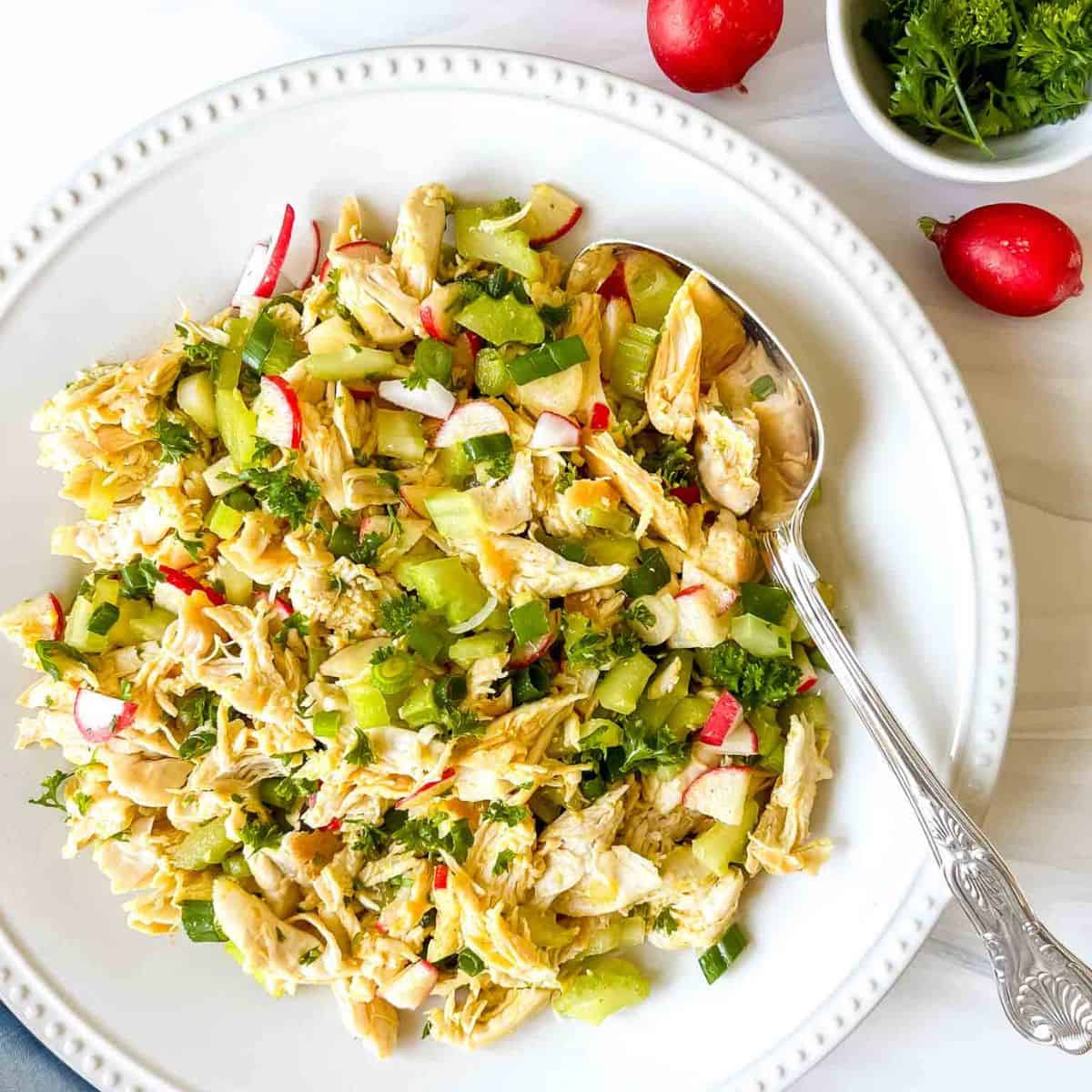 Chicken Salad without Mayo - Through The Fibro Fog
