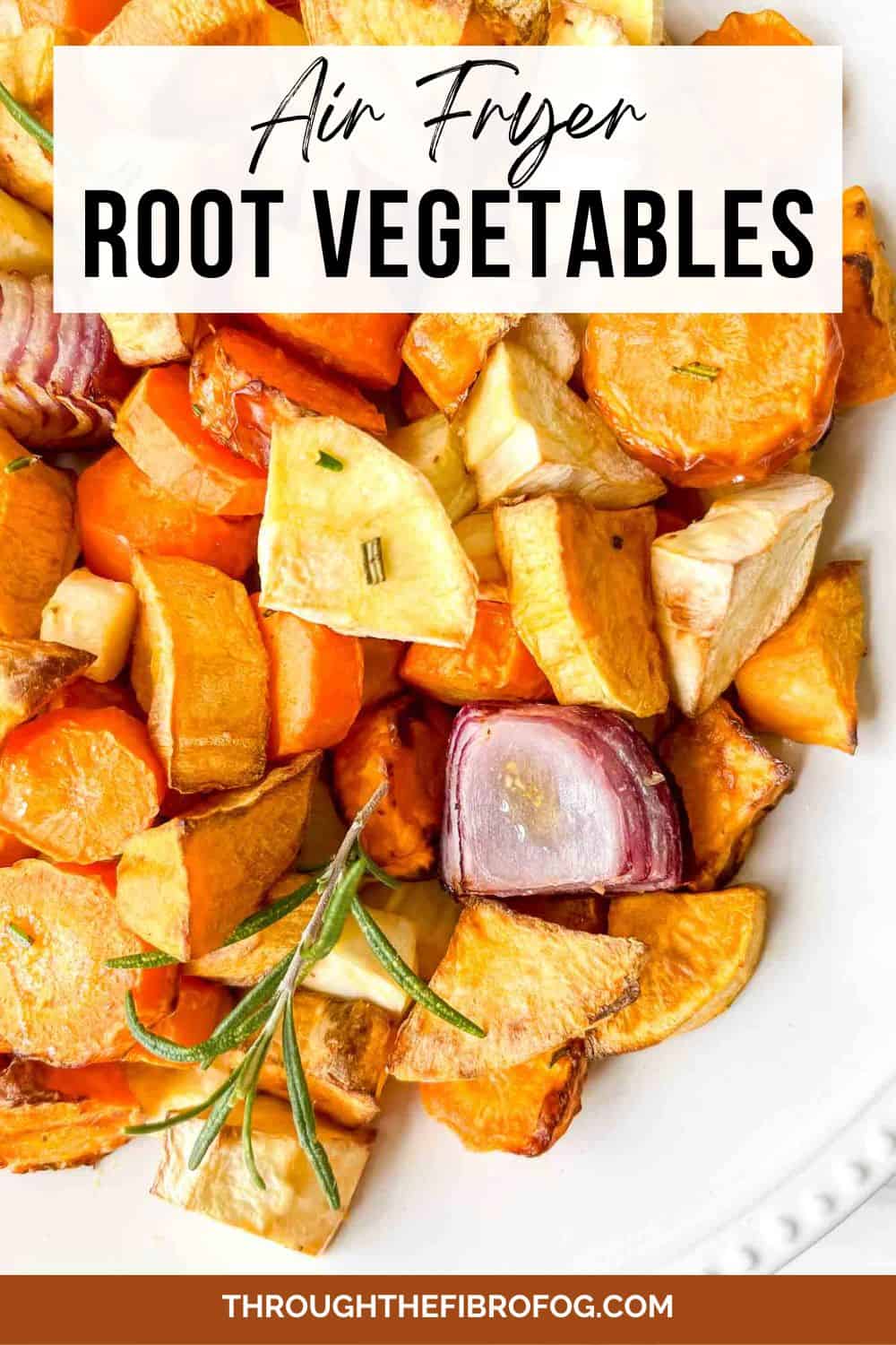 Air Fryer Root Vegetables Through The Fibro Fog