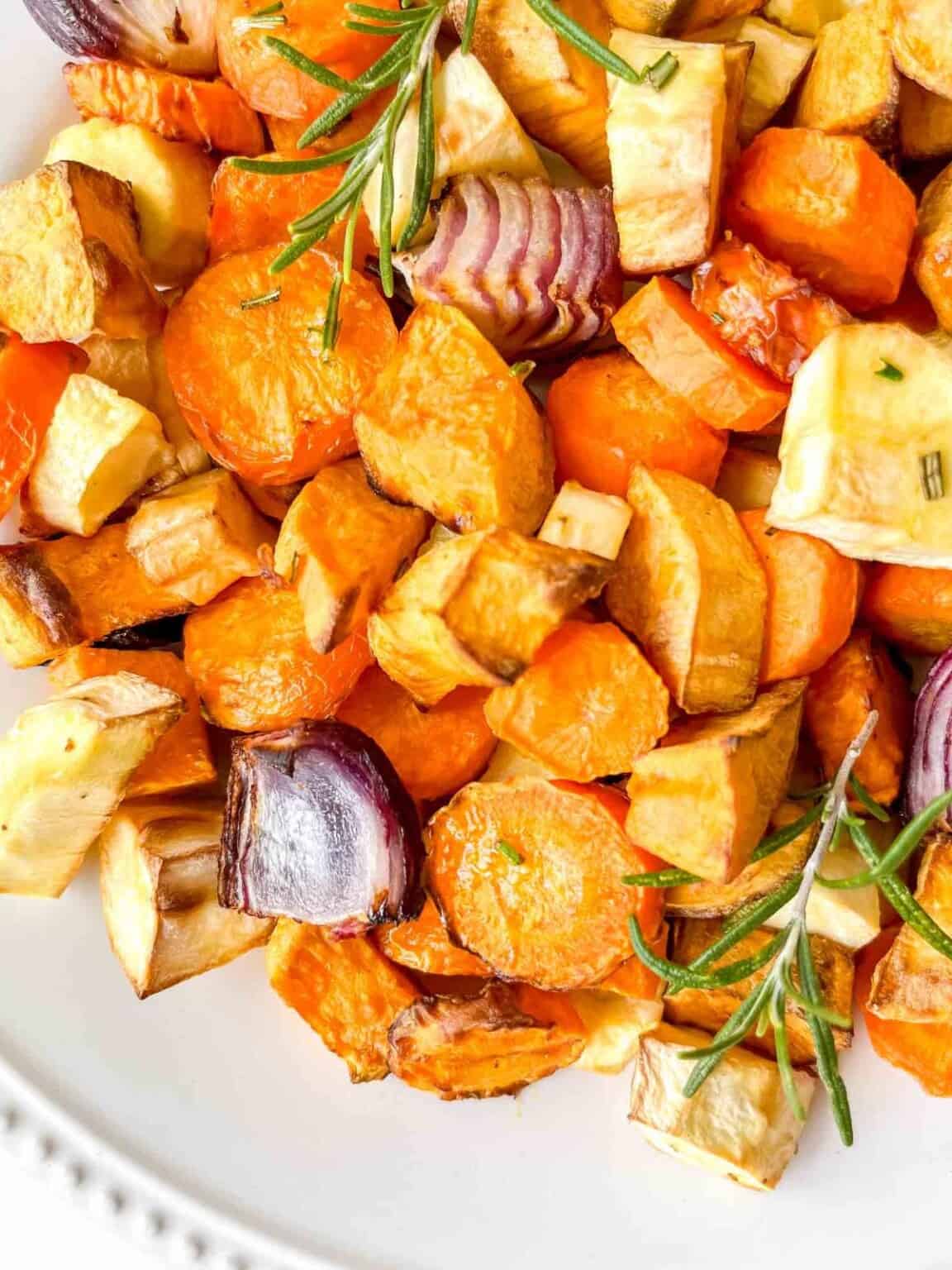 Air Fryer Root Vegetables Through The Fibro Fog