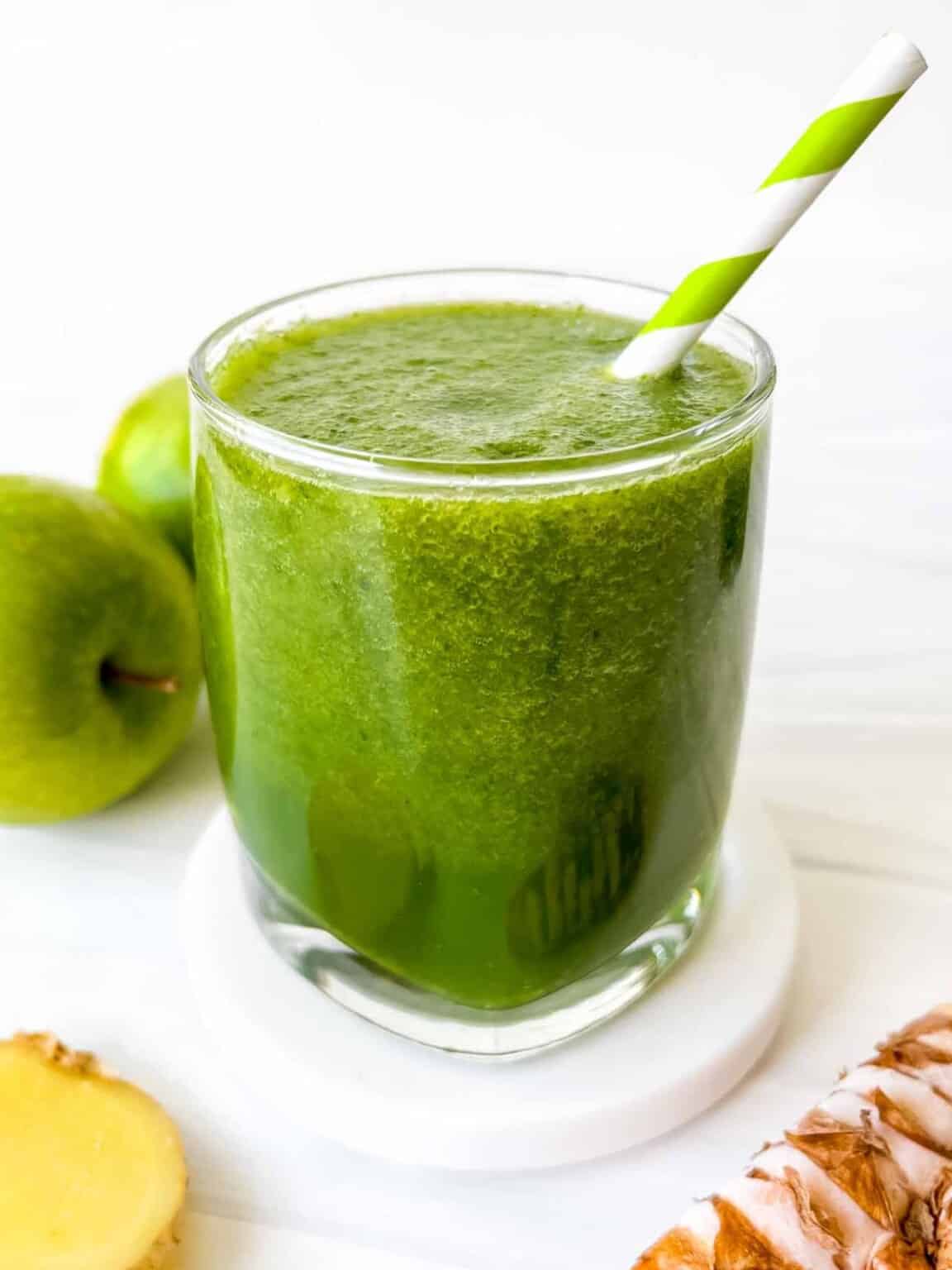 Apple Ginger Smoothie Through The Fibro Fog