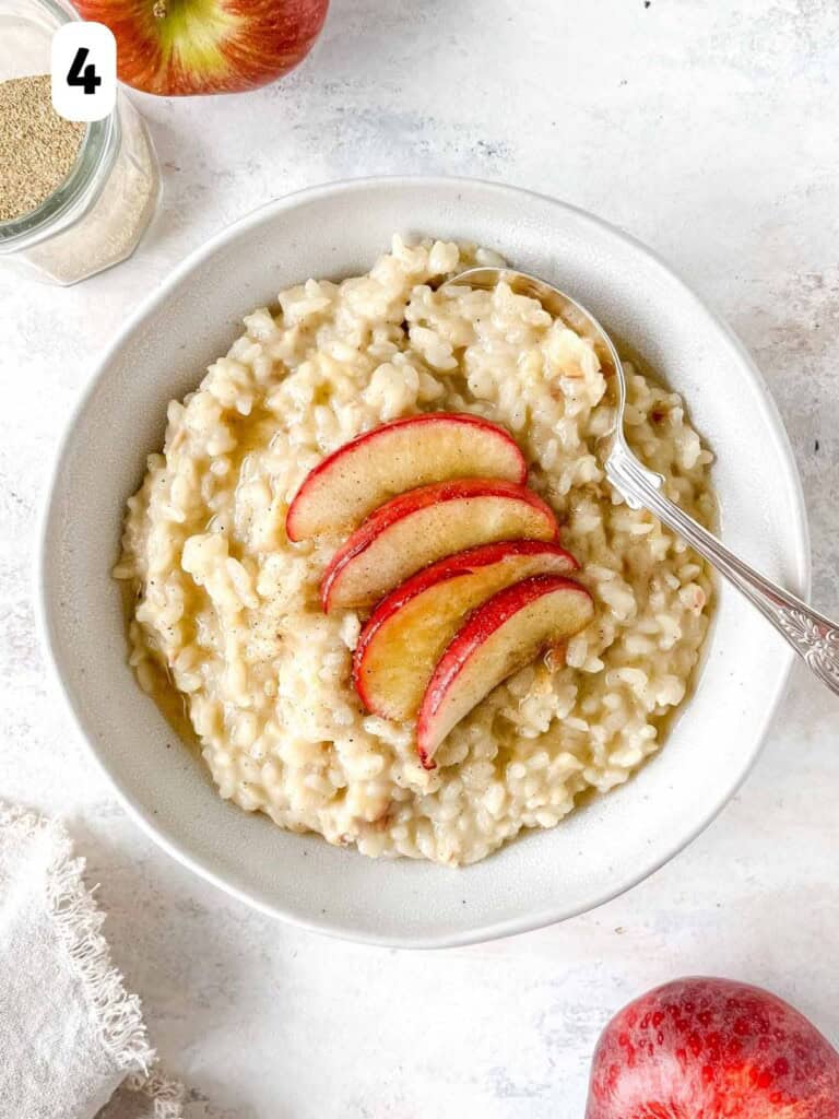 Apple Rice Pudding - Through The Fibro Fog