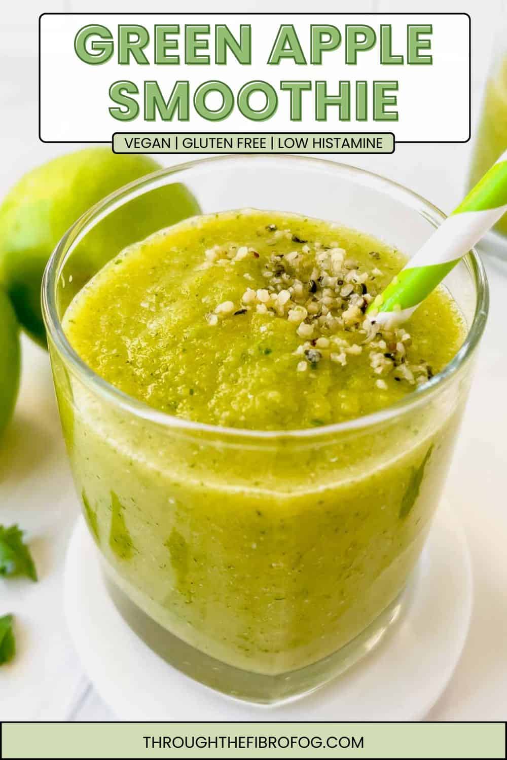 Green Apple Smoothie - Through The Fibro Fog