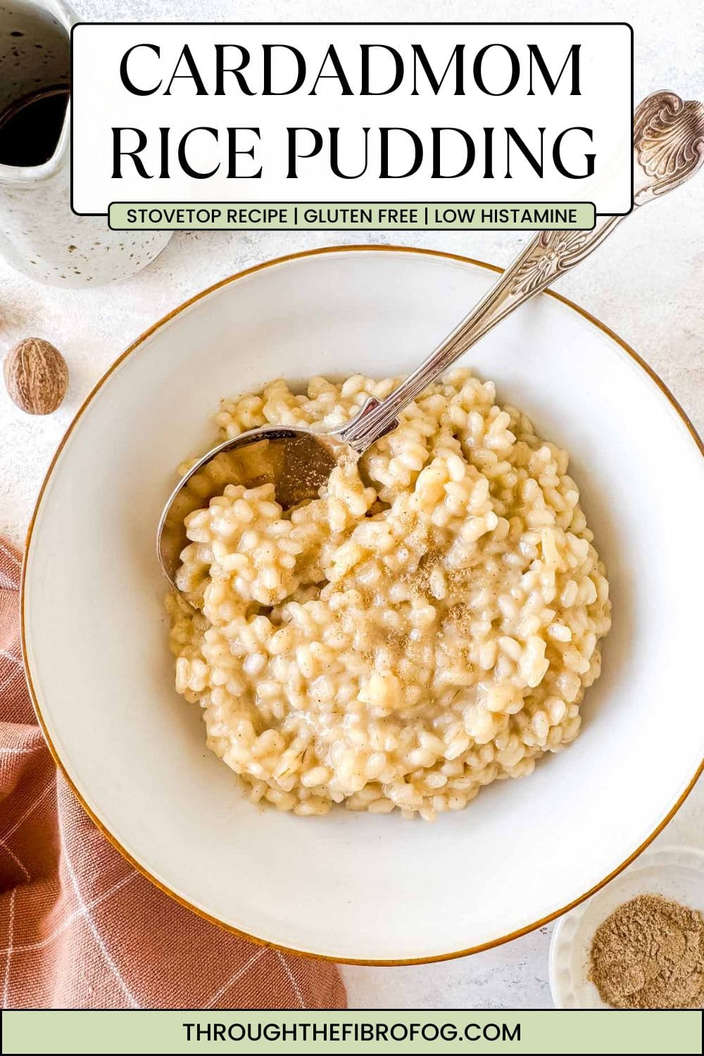 Cardamom Rice Pudding - Through The Fibro Fog